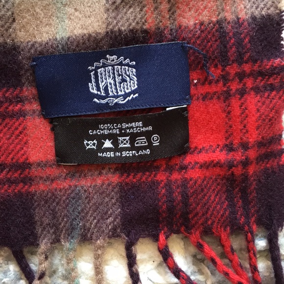 J.Press cashmere scarf - Picture 3 of 3